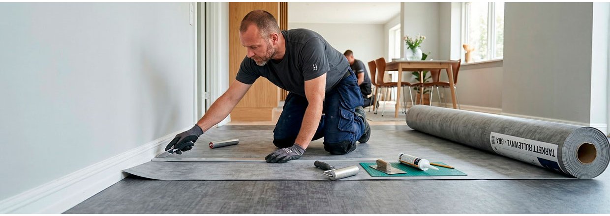 Montering af vinylgulv
