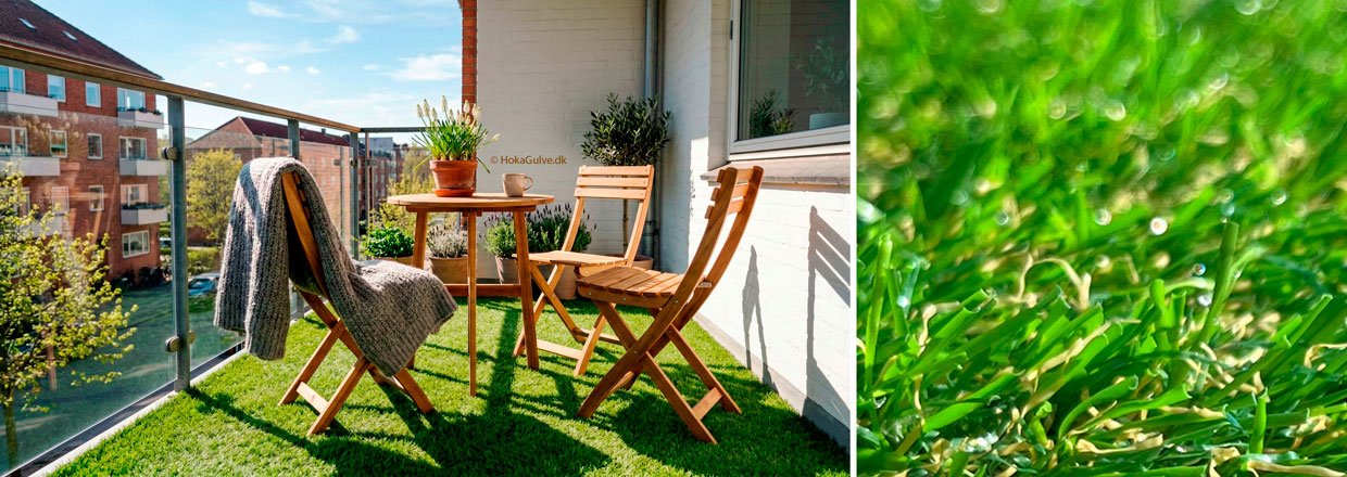 G�r uderummet for�rsklar: Den praktiske guide til kunstgr�s og gr�st�pper