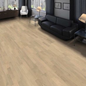 HARO 3-stavs Parket Eg Lysehvid Naturale nD