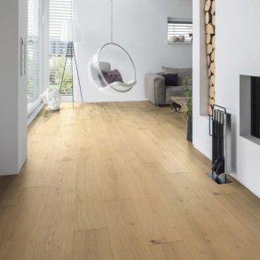 HARO Plankegulv Plaza 240 4V Eg Lysehvid Markant nD