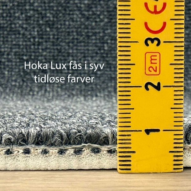 Gulvt�ppe Sort Antracit 078 Lux Boucl�