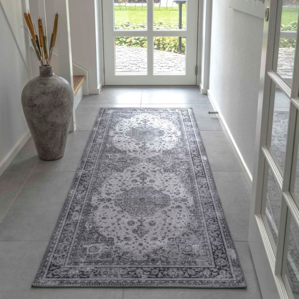 Lber sort/hvid 80x200 cm