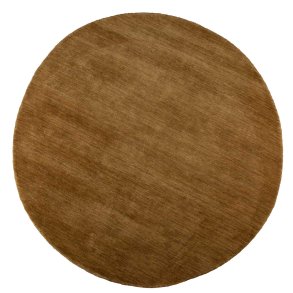 Rundt T�ppe Uld Kronborg Brun