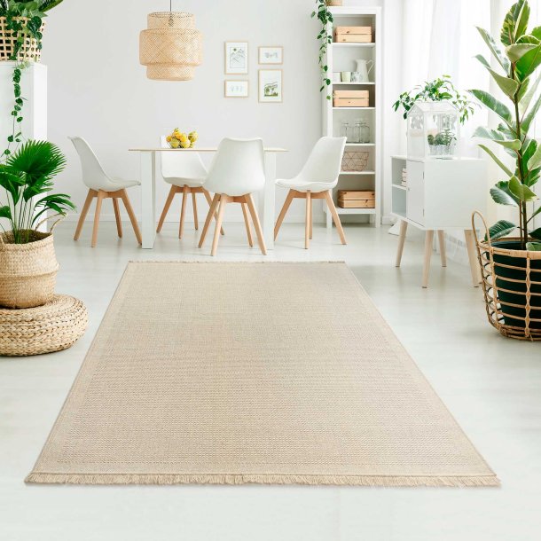 Uldt�ppe Munkebjerg Lys Beige