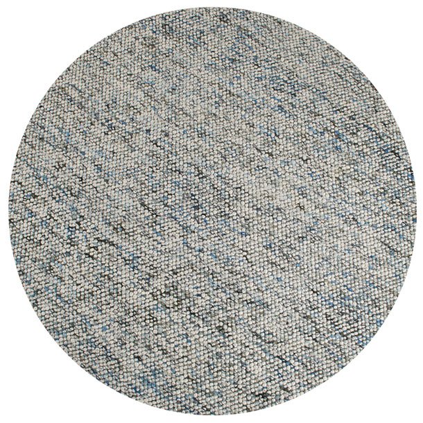 Tppe Oxford Ivory Blue Rundt