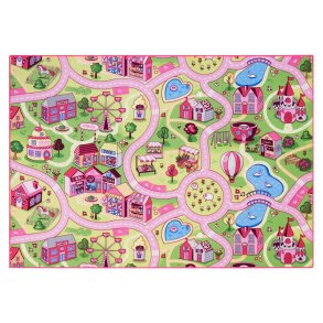 Legetppe Fairground Life 140 x 200 cm