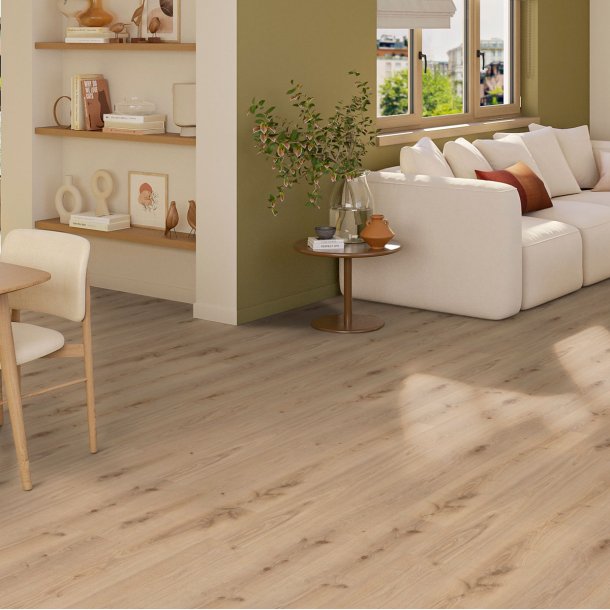 Tarkett Essence Rigid 55 Vinyl-klikgulv (LVT) Primary Oak Natural