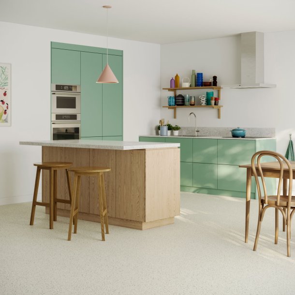 Vinylgulv Terrazzo Matera Inverno Iconik Texstyle