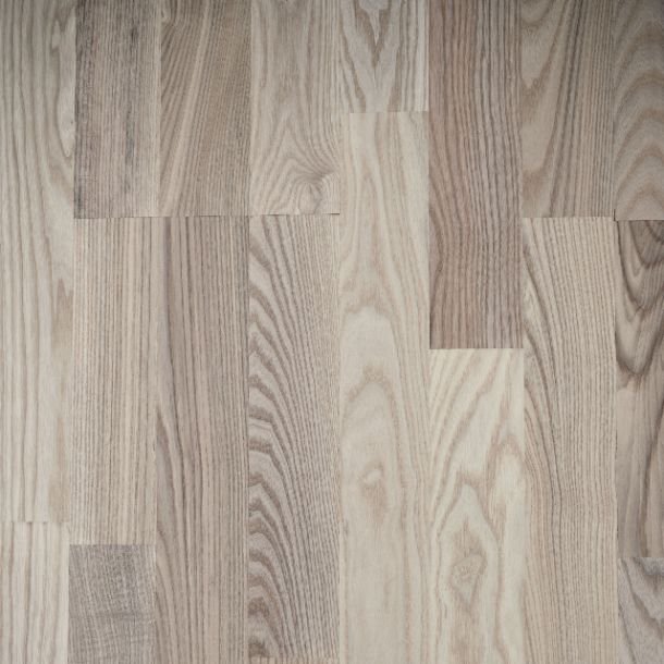 Wallmann 3-stavs parket i ask hvid