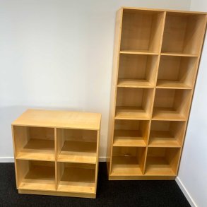 H�j reol 37x184x80 cm (brugt)