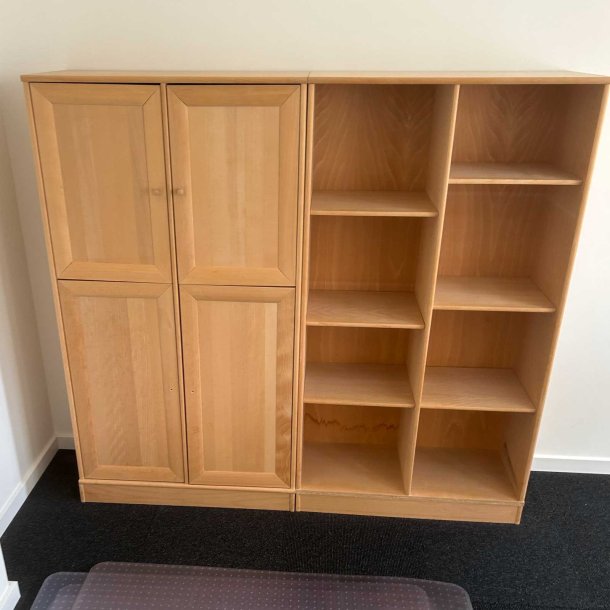 Reol ben eller lukket (brugt)