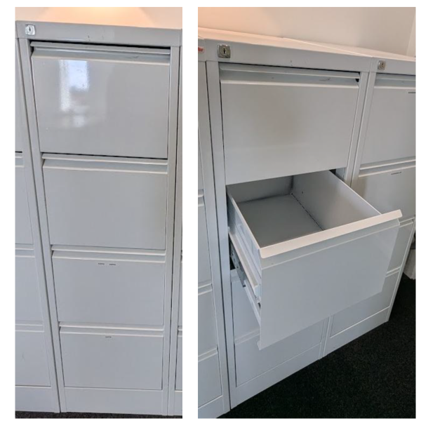 Hngemappeskab 63x142x32 cm (brugt)